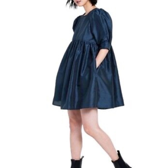 Kika Vargas x Target Navy Dress - Picture 1 of 4